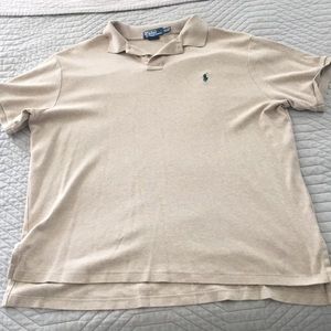 Tan polo size XXL